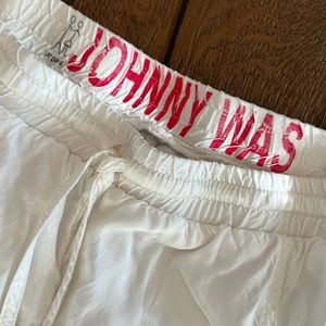 Johnny Was parachute type pants XL